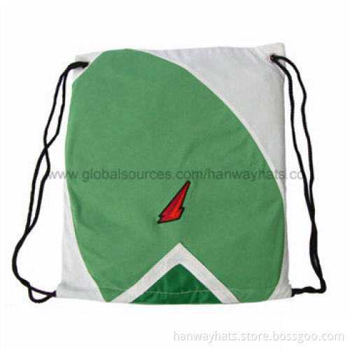Small Canvas Drawstring Bag with Handles, Customized Logos are Accepted